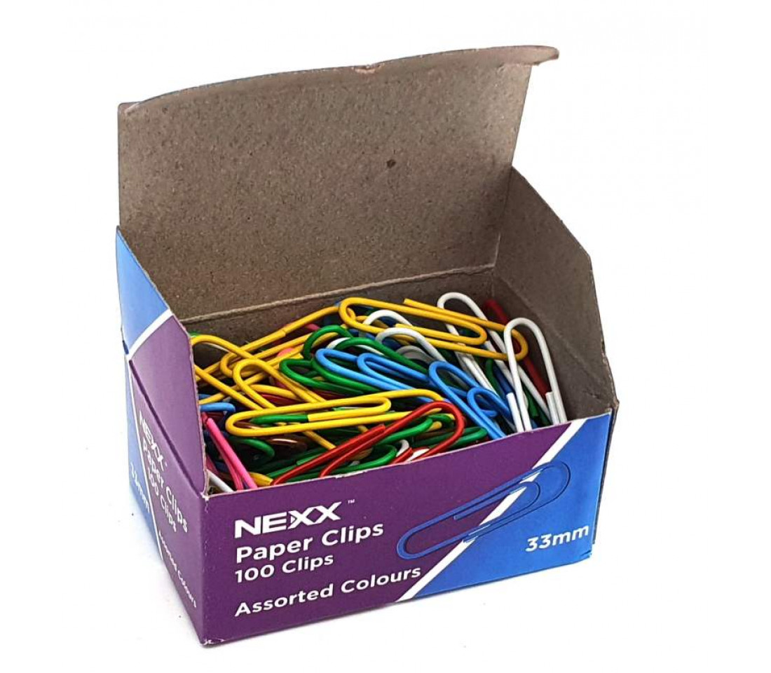 NEXX GEMCLIPS 33MM KOLORKLIP 100'S