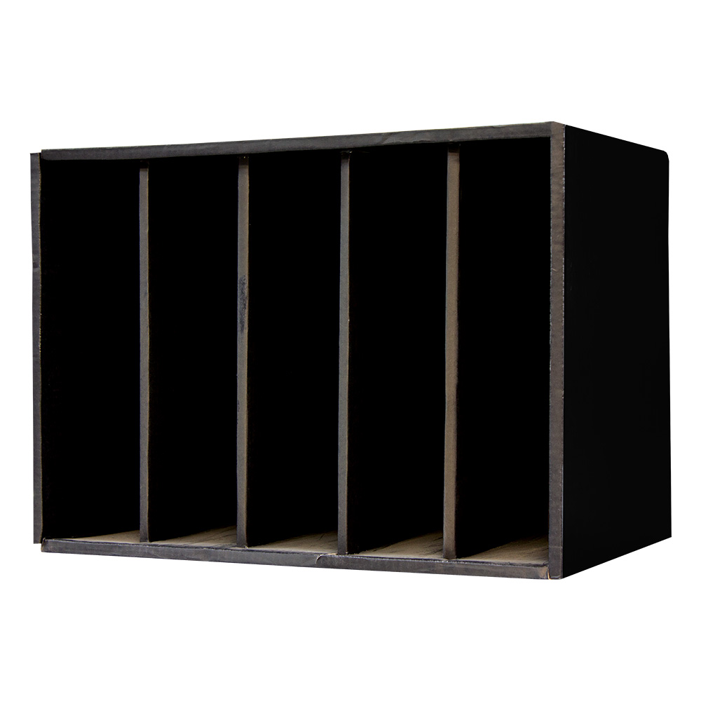 Treeline Stow-Away-Way 5 Compartment Black