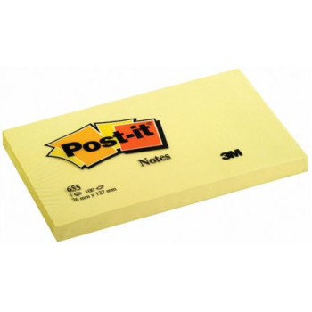 POST-IT 655 76x127 YELLOW (70360)