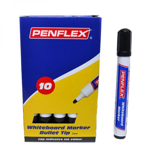 Penflex WB15 Whiteboard Markers 2mm - Bullet Tip