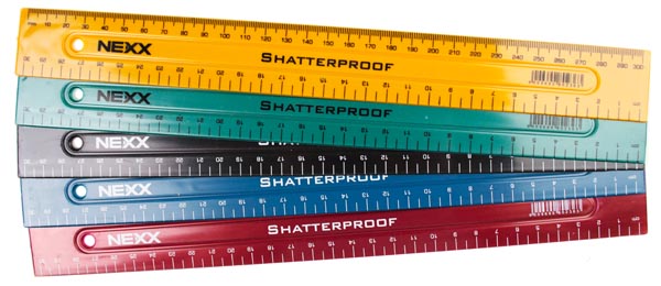 Nexx  Ruler 30cm Coloured