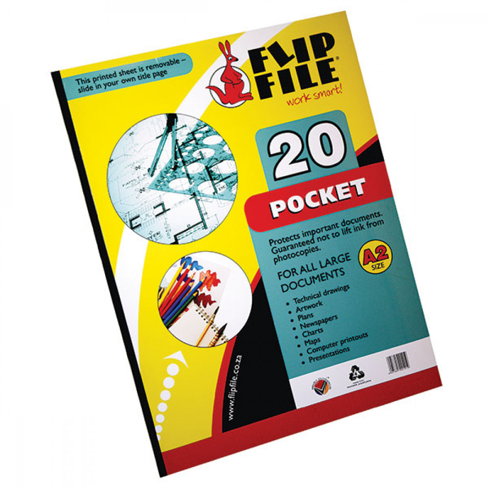 KANGAROO FLIP FILE A2 20 POCKET