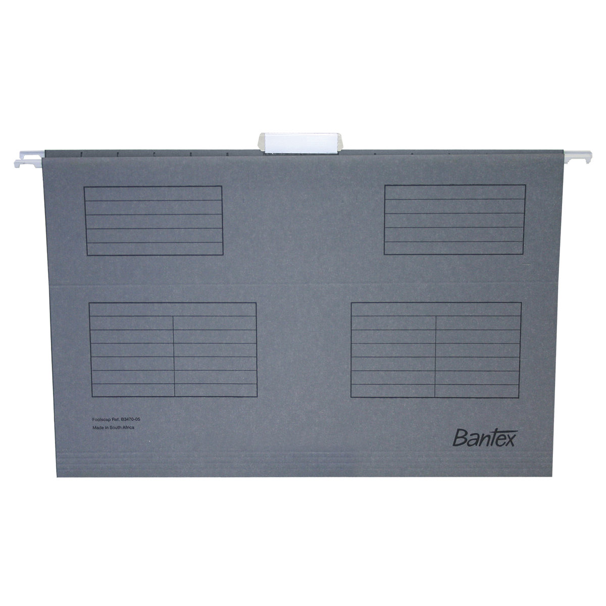 Bantex F/C SUSPENSION FILE GREY