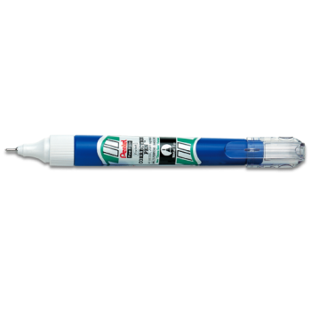 pentel CORRECTION PEN 7ML POCKET BLUE FINE METAL POINT