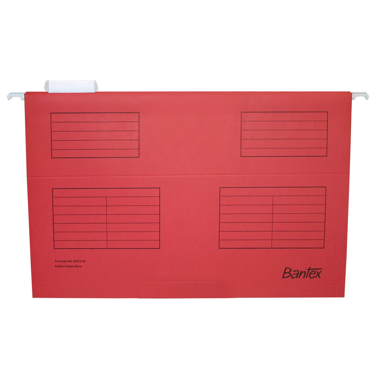 Bantex F/C SUSPENSION FILE RED