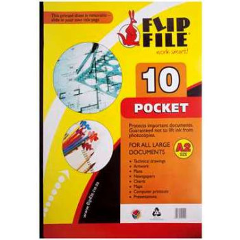 KANGAROO FLIP FILE A2 10 POCKET
