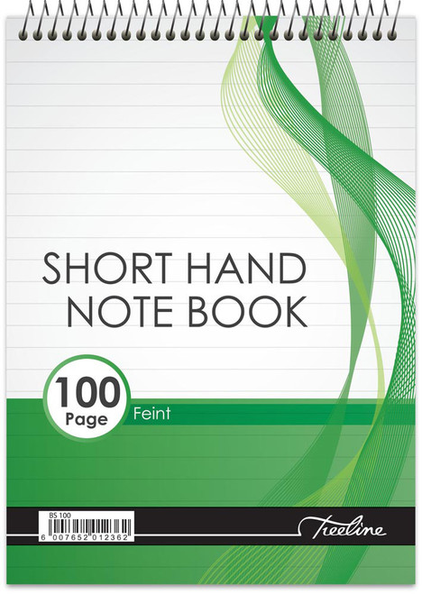 Treeline A5 Top Bound 100 pg Feint PKT 10