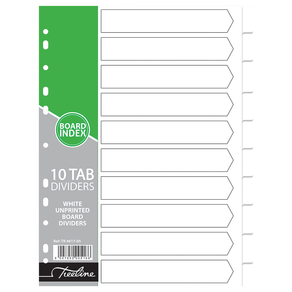 Treeline 10 Tab White