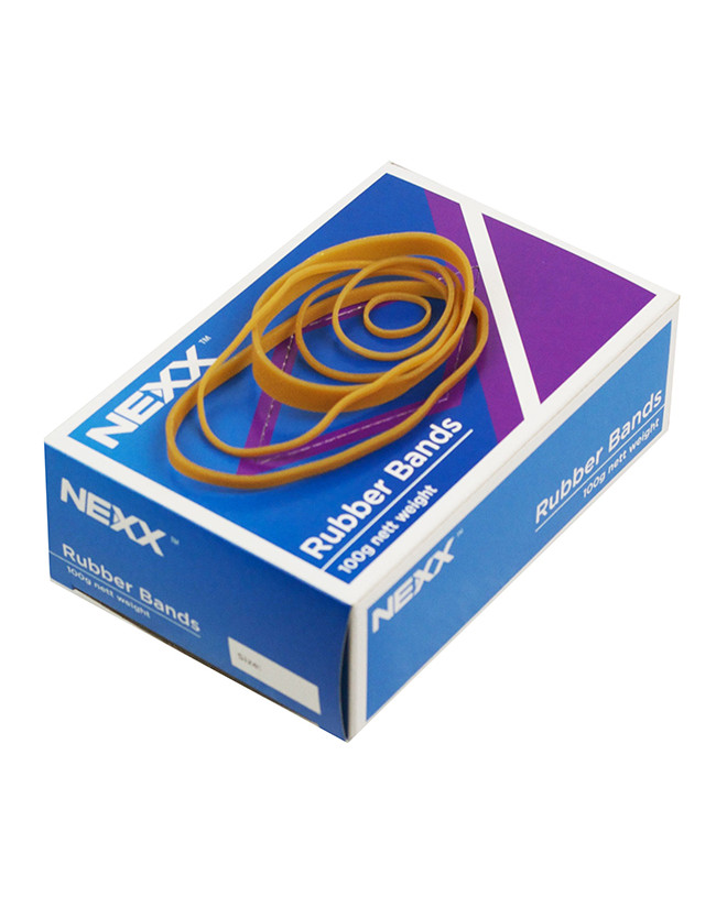 NEXX RUBBER BANDS 100G NO.32 BOX (75MMX 3.0W)