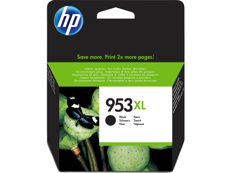 HP 953XL High Yield Black Original Ink Cartridge,2,000 pages