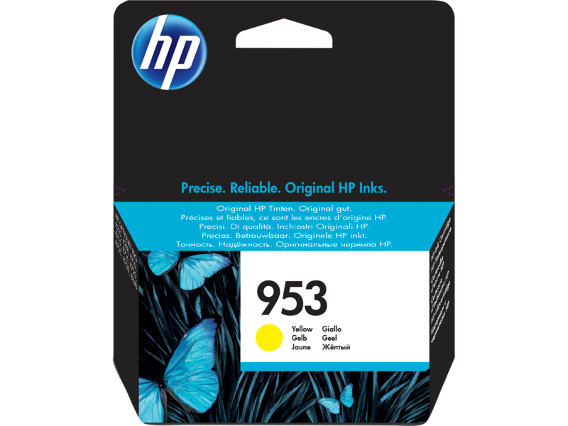 HP 953 Yellow Original Ink Cartridge,700 pages